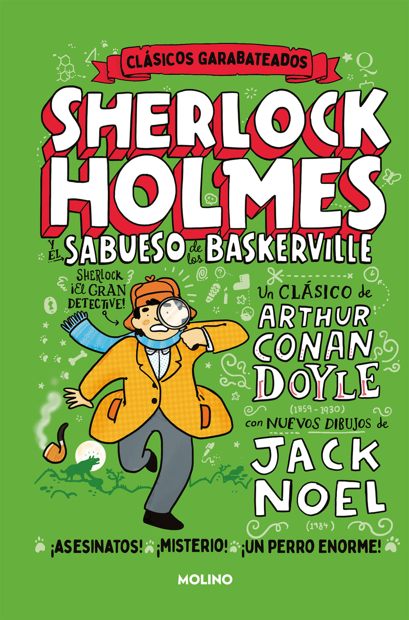 EL SABUESO DE LOS BASKERVILLE (CLASICOS GARABATEADOS)