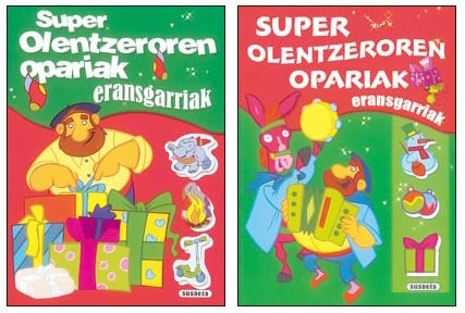 Super Olentzeroren opariak eransgarriak (2 titulu)