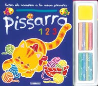 Escric els números a la meva primera pissarra