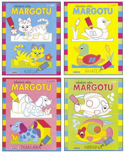 Idatzi eta margotu (4 titulu)
