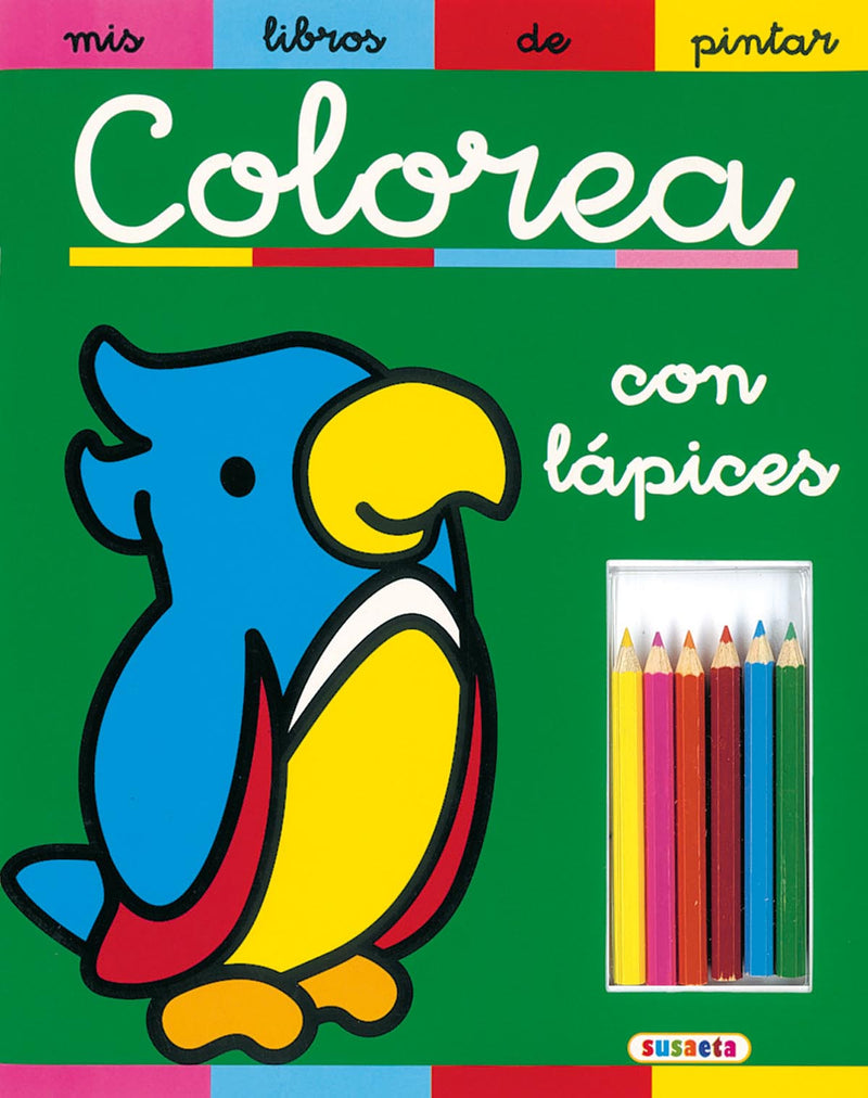Colorea con ceras