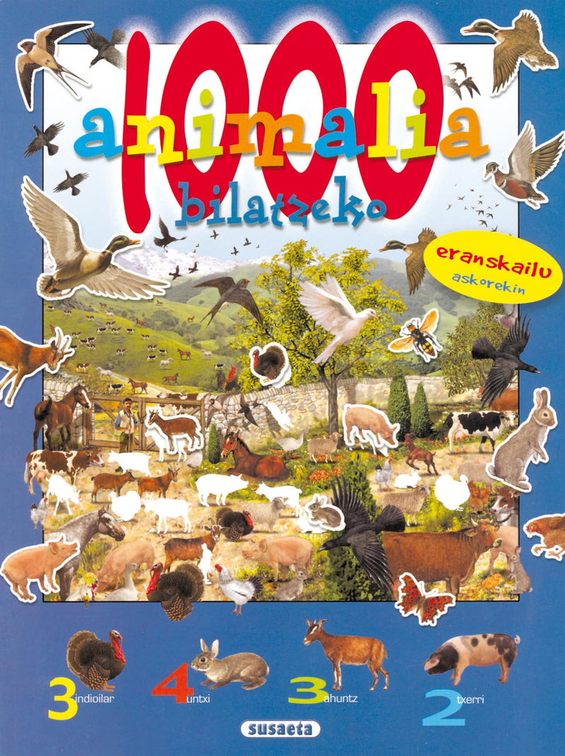 1000 Animalia bilatzeko
