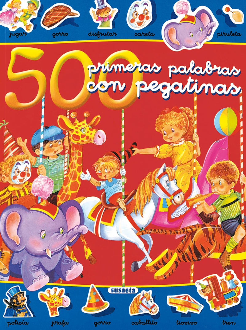 500 primeras palabras con pegatinas