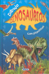 Dibujo dinosaurios con plantillas