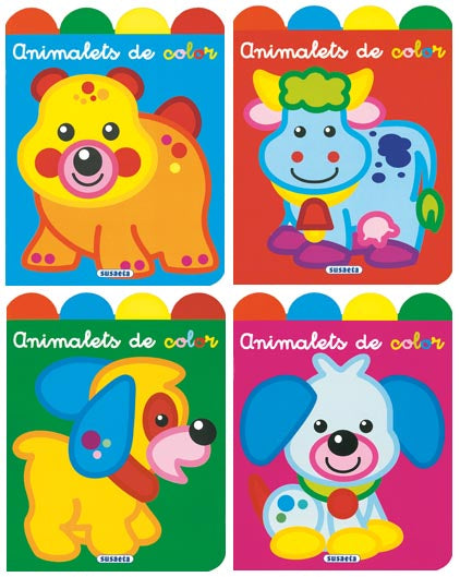 Animalets de color (4 títols)