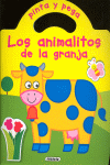 Pinta y pega los animalitos (4 títulos)