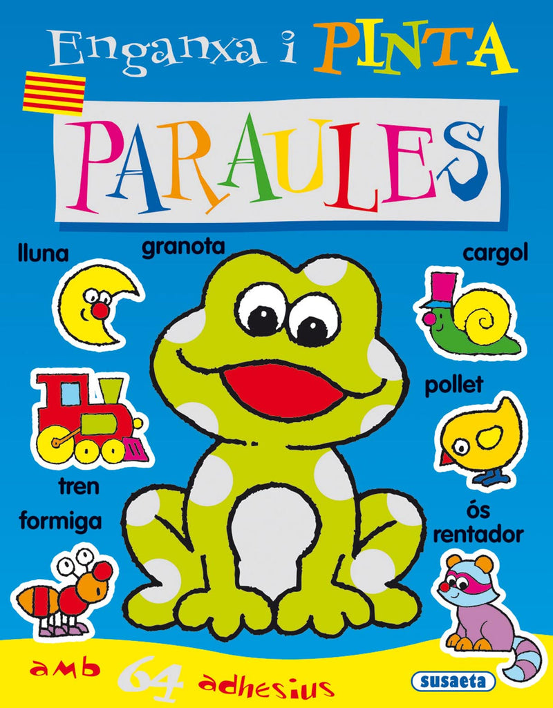 Enganxa i pinta paraules català