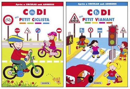 Aprèn a circular amb adhesius (2 títols)