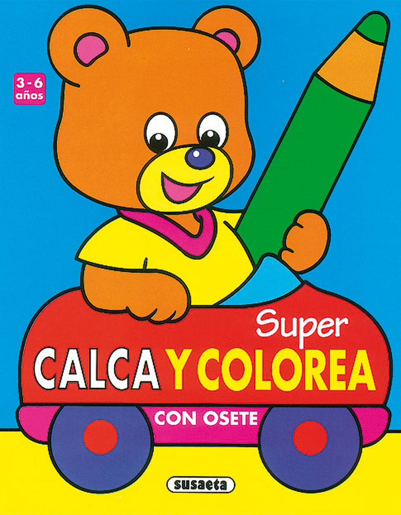Super calca y colorea con osete