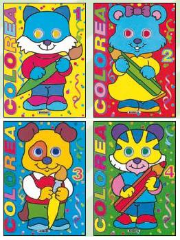 Coloreables con ojos