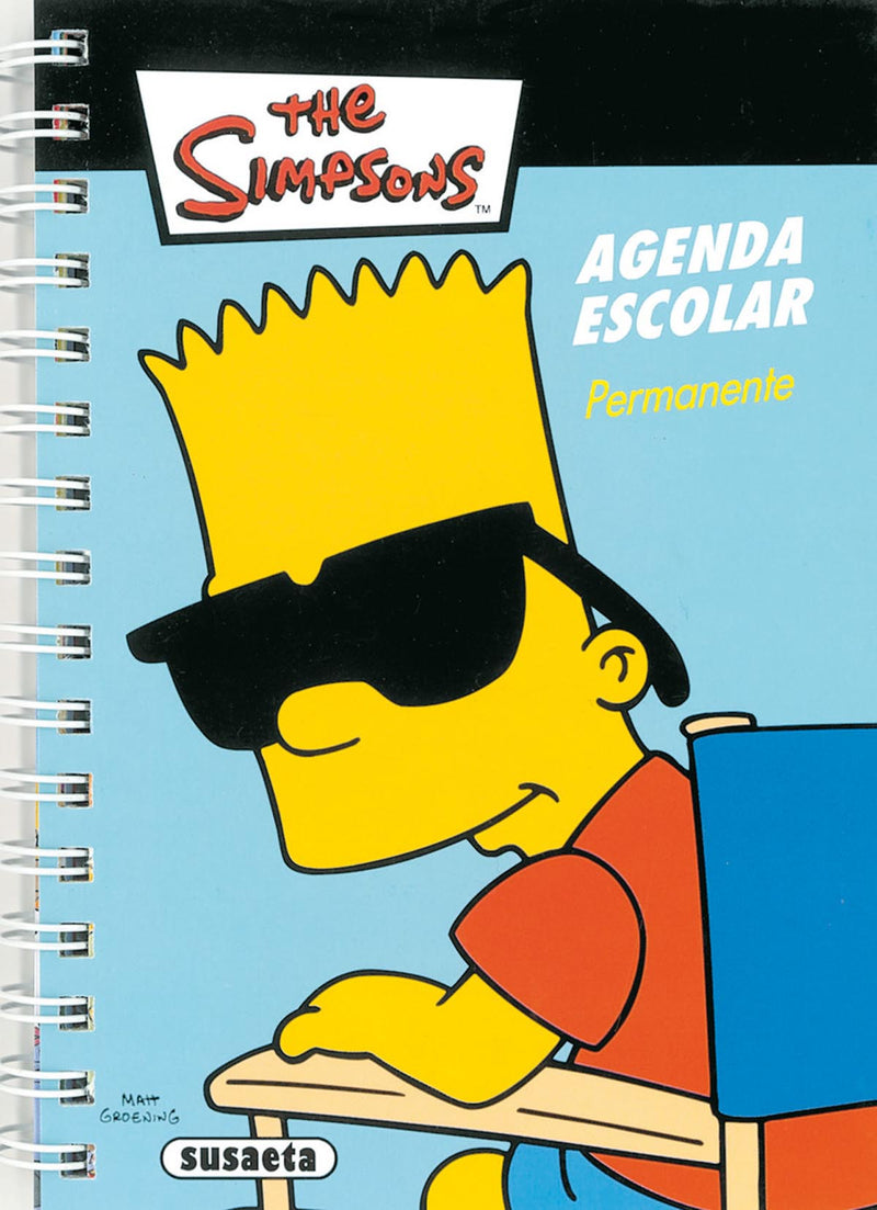 Agenda escolar Simpsons