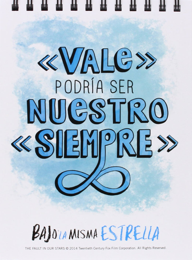 Libreta bajo la misma estrella