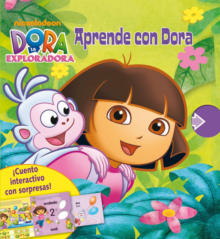 Aprende con Dora (Dora la exploradora. Libro regalo)