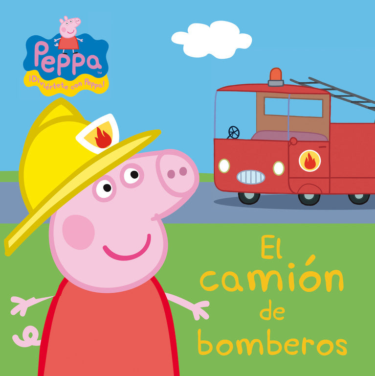 El camión de bomberos (Peppa Pig. Todo cartón)