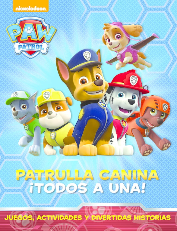 Patrulla canina: ¡todos a una! (Paw Patrol | Patrulla Canina. Libro regalo)
