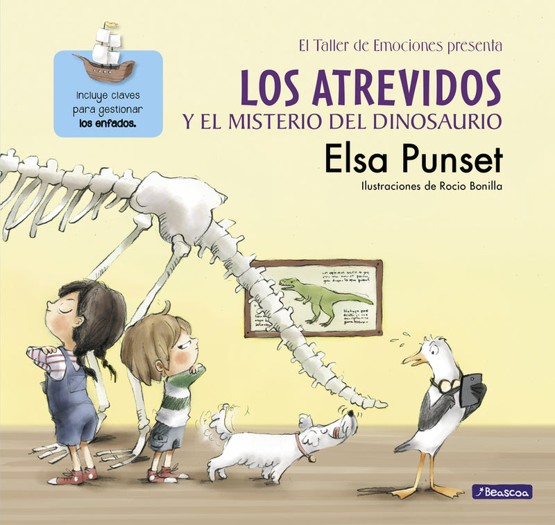 Los Atrevidos y el misterio del dinosaurio (El taller de emociones 4)