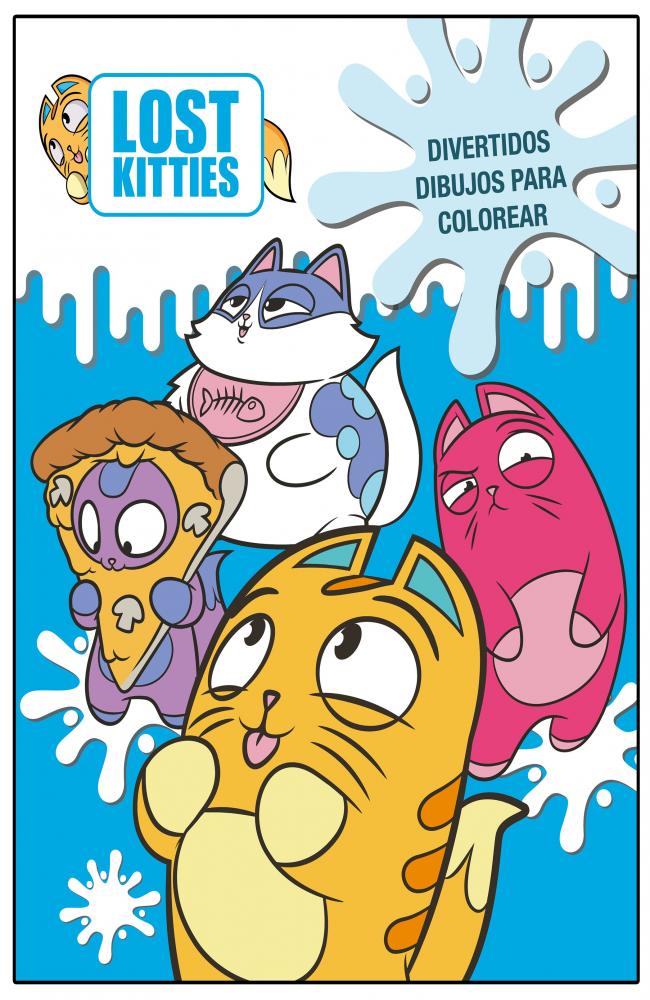 Divertidos dibujos para colorear (Lost Kitties. Actividades)