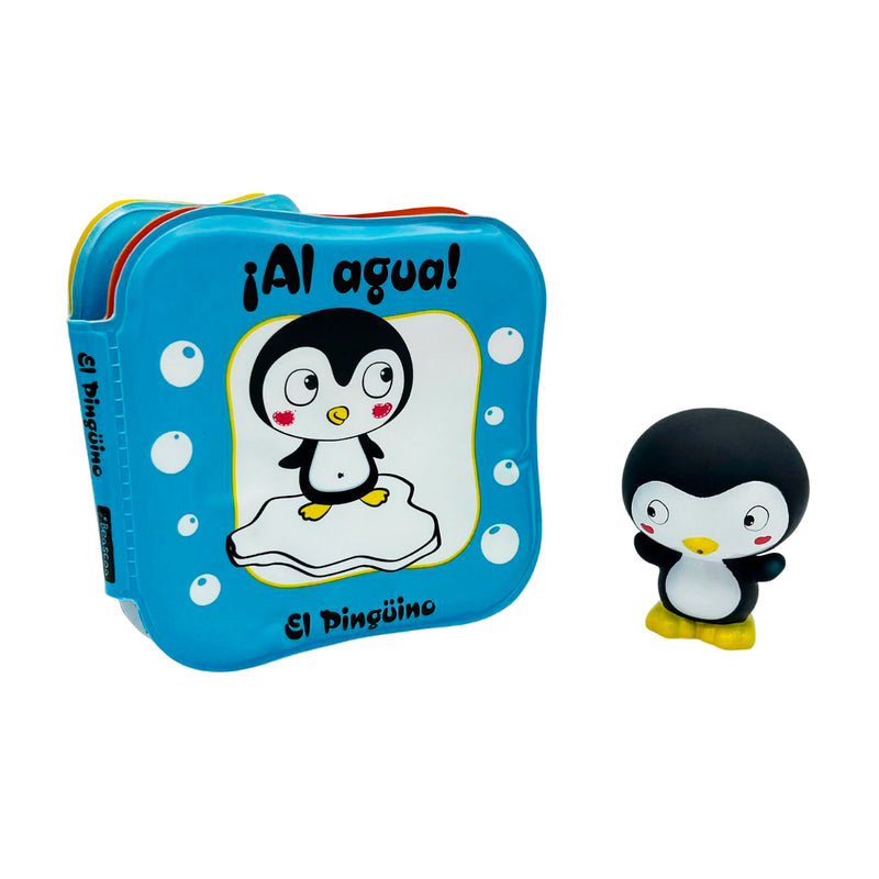 ¡al agua!:el pinguino