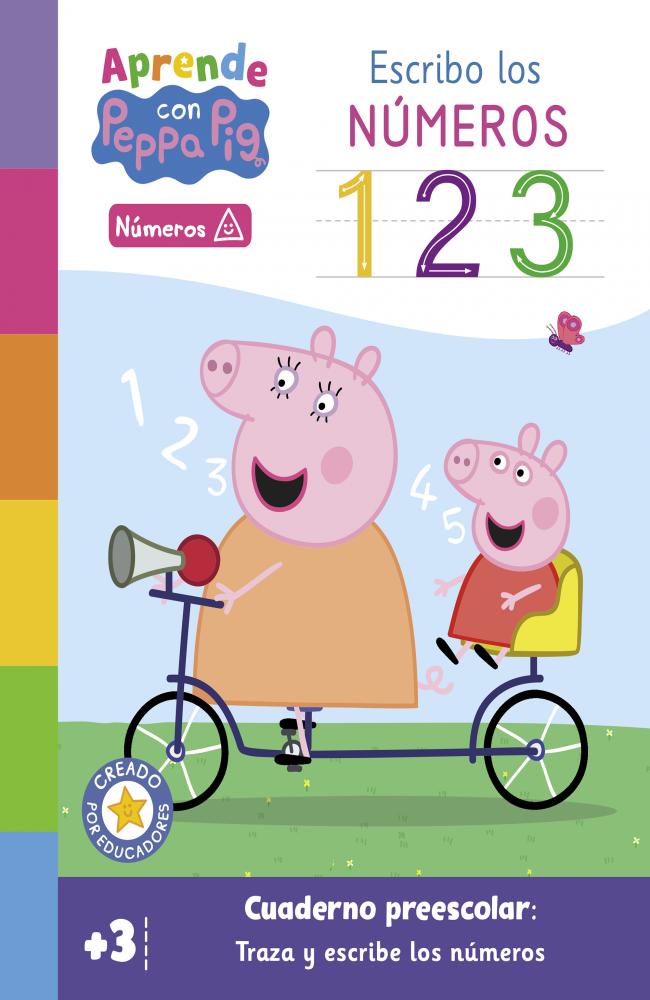 Aprende con Peppa. Escribo los números
