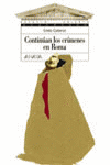 Continúan los crímenes en Roma