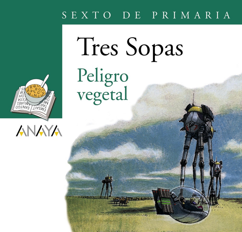Blíster  " Peligro vegetal "  6º de Primaria