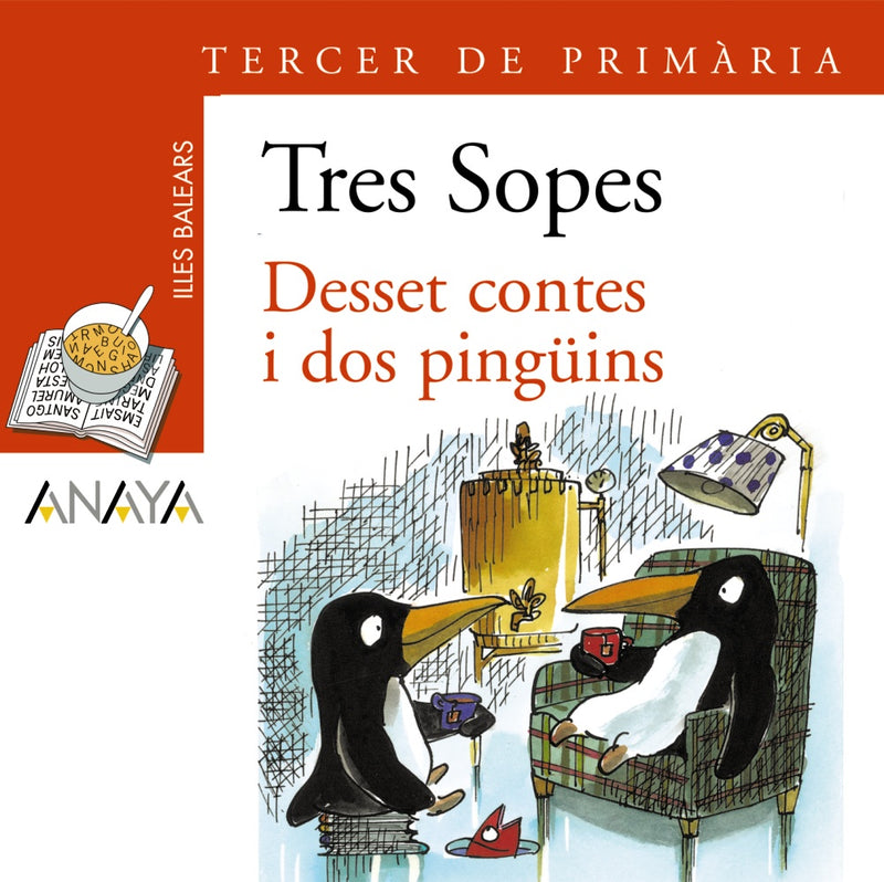 Blíster  " Desset contes i dos pingüins "  3º de Primaria (Illes Balears)