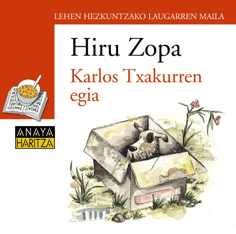 Blíster  " Karlos txakurren egia "   4º Primaria (Euskadi)