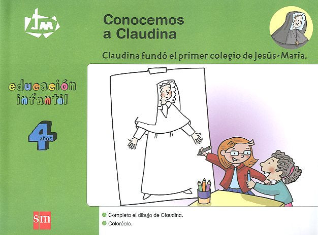 Conocemos a Claudina. 4 años. Congregación de Jesús-María