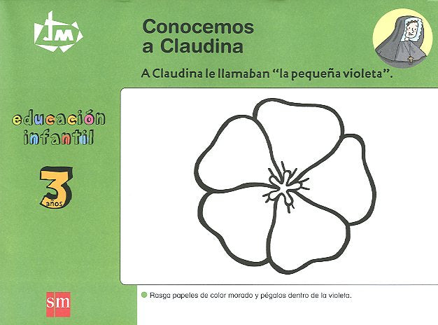Conocemos a Claudina. 3 años. Congregación de Jesús-María [Catalán]