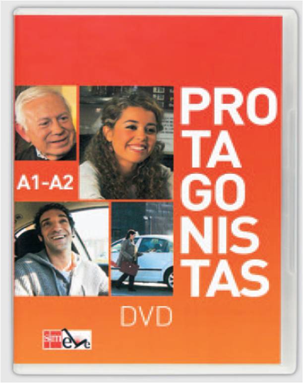 Protagonistas A1-A2. DVD + Guía de explotación didáctica [Internacional]