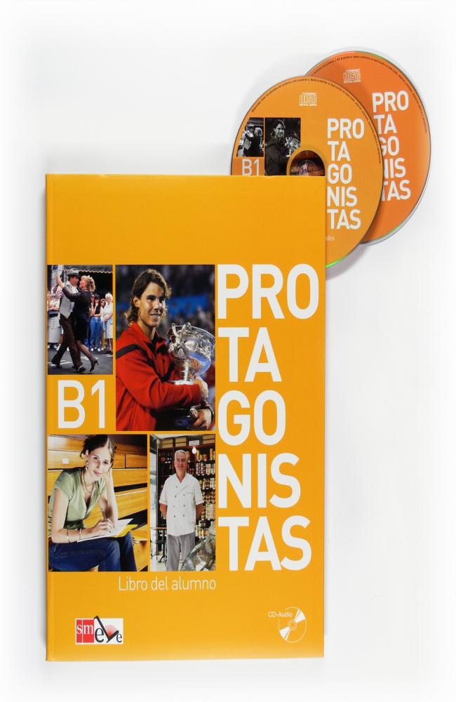Protagonistas B1. Libro del alumno + CD [Internacional]