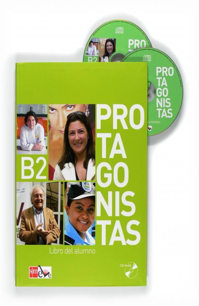 Protagonistas B2. Libro del alumno + CD [Internacional]