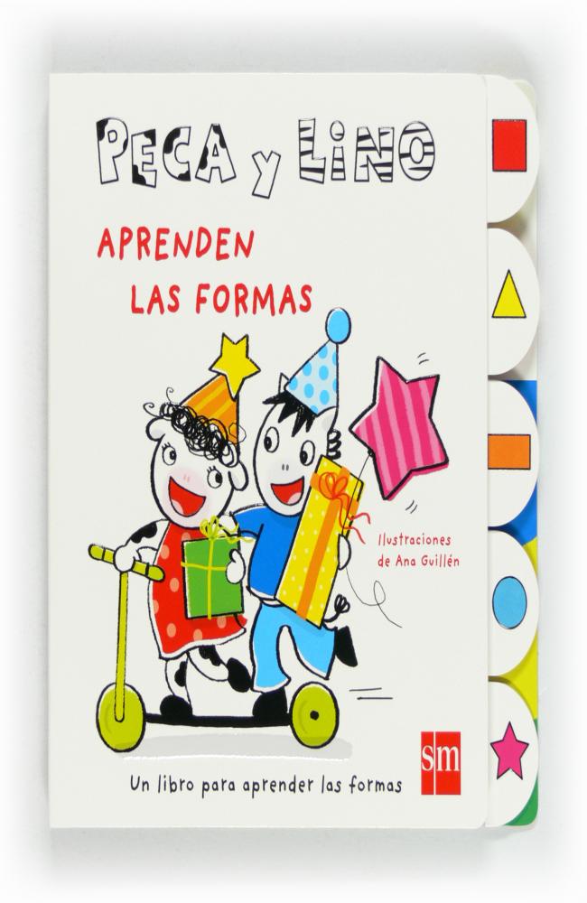 Peca y Lino aprenden las formas