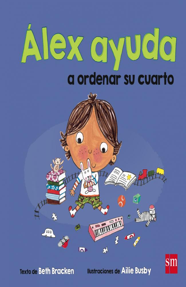Álex ayuda a ordenar su cuarto