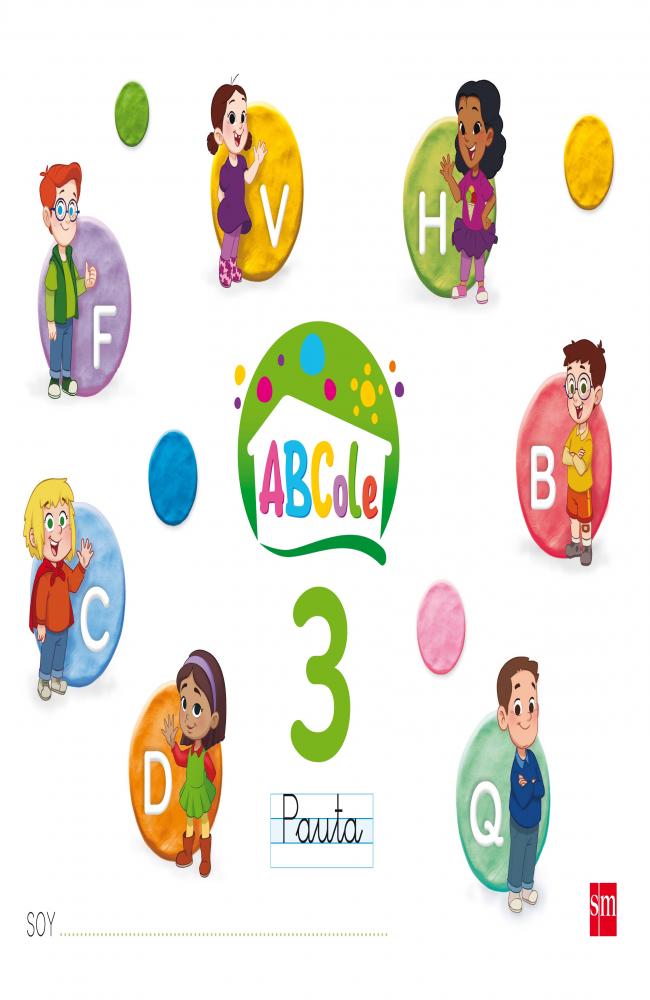 Cuaderno de lectoescritura 3, Pauta. ABCole 17