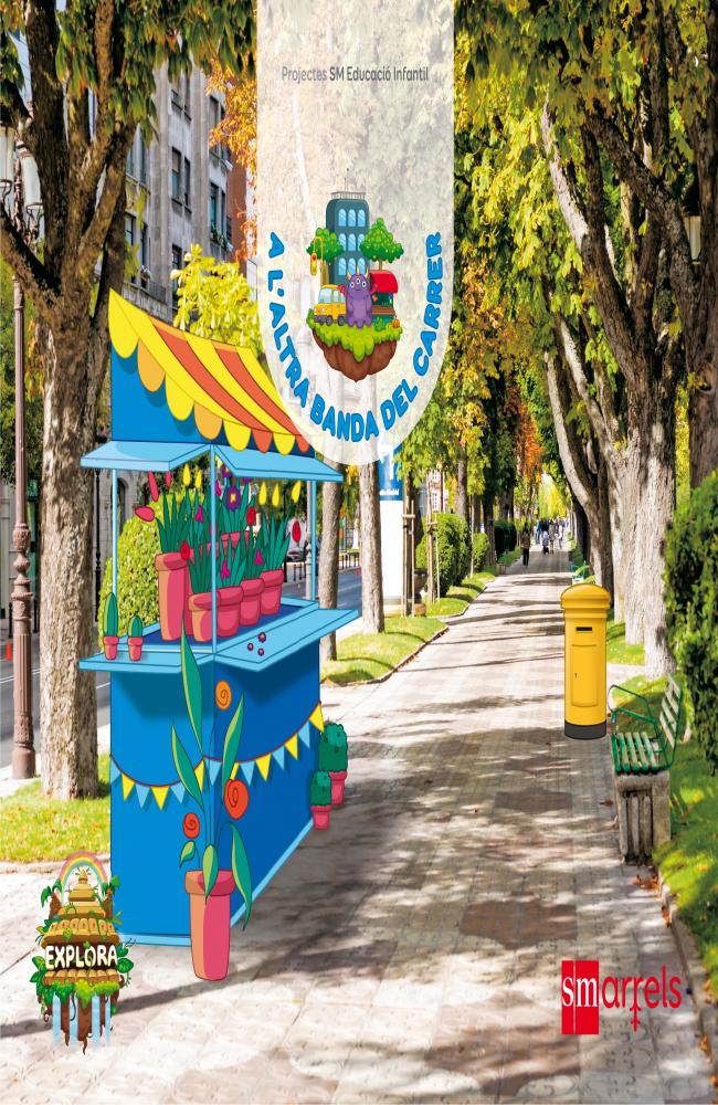 A l?altra banda del carrer. (El meu amic, el monstre Nivell 3). Explora