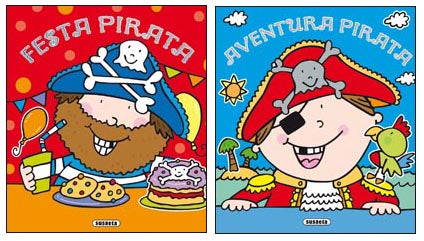 Pirates amb adhesius (2 Títols)