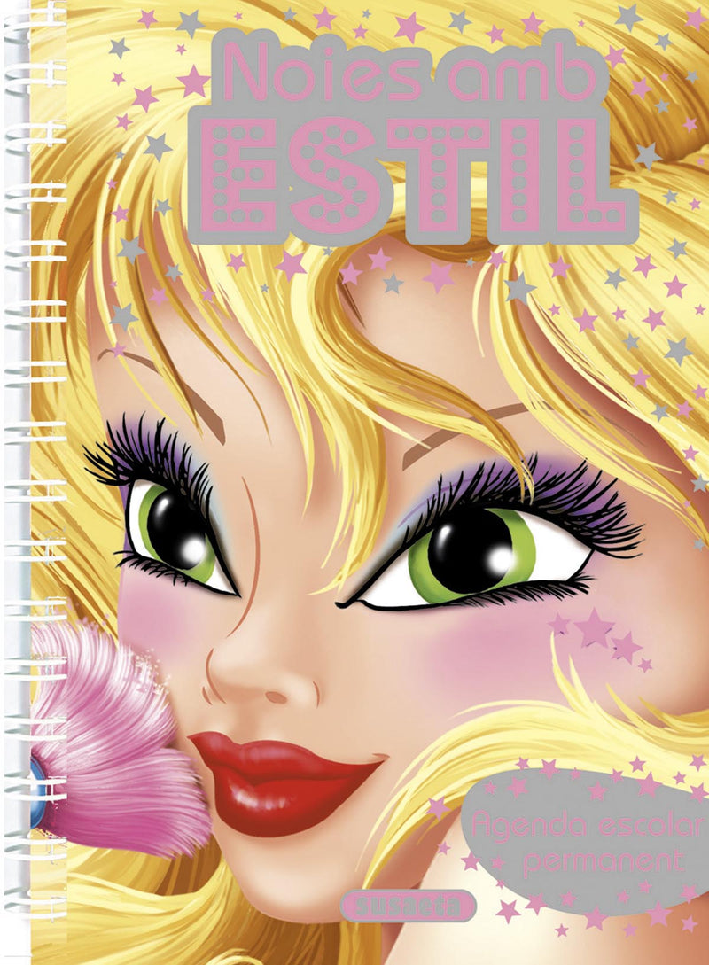 Agenda escolar permanent noies amb estil