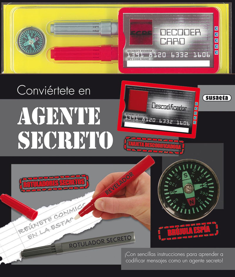Conviértete en agente secreto