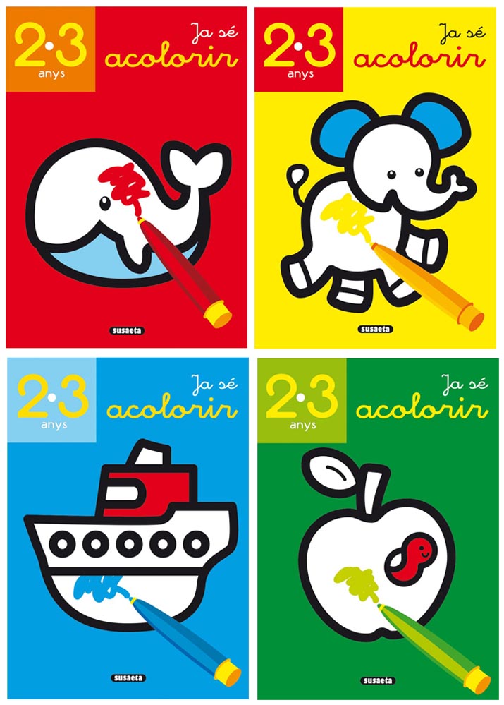 Ja sé acolorir (4 títols)