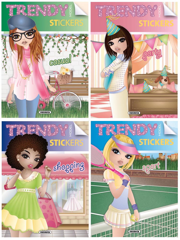 Trendy stickers (4 títulos)