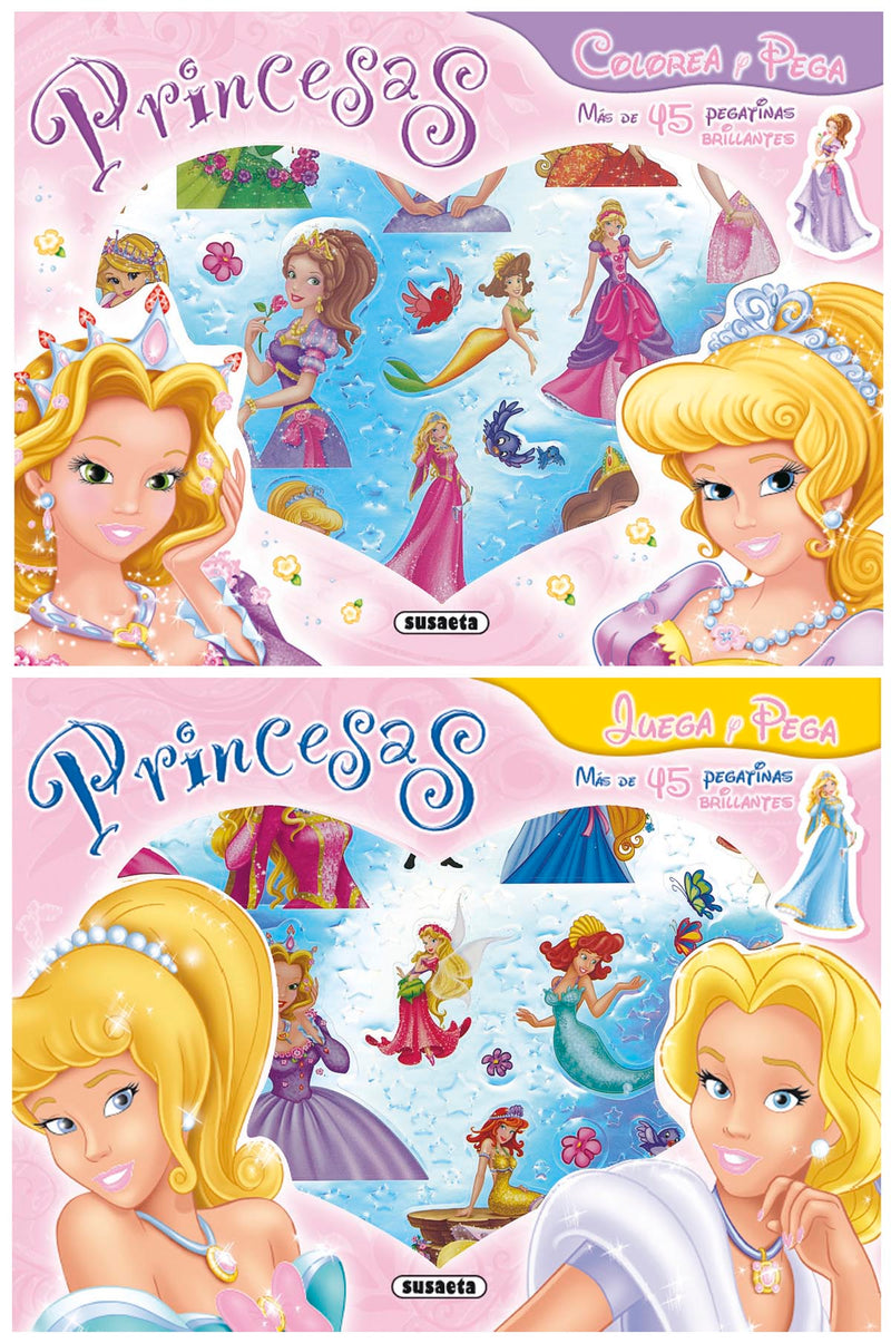 Juego y me divierto con princesas (2 títulos)