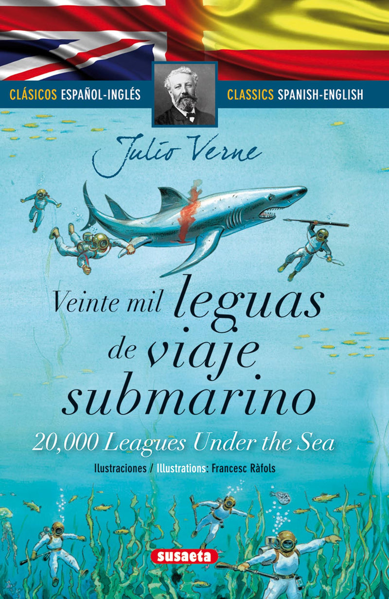 Veinte mil leguas de viaje submarino (español/inglés)