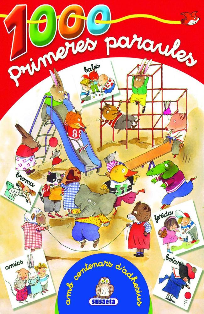 1000 Primeres paraules - rojo - amb centenars d&
