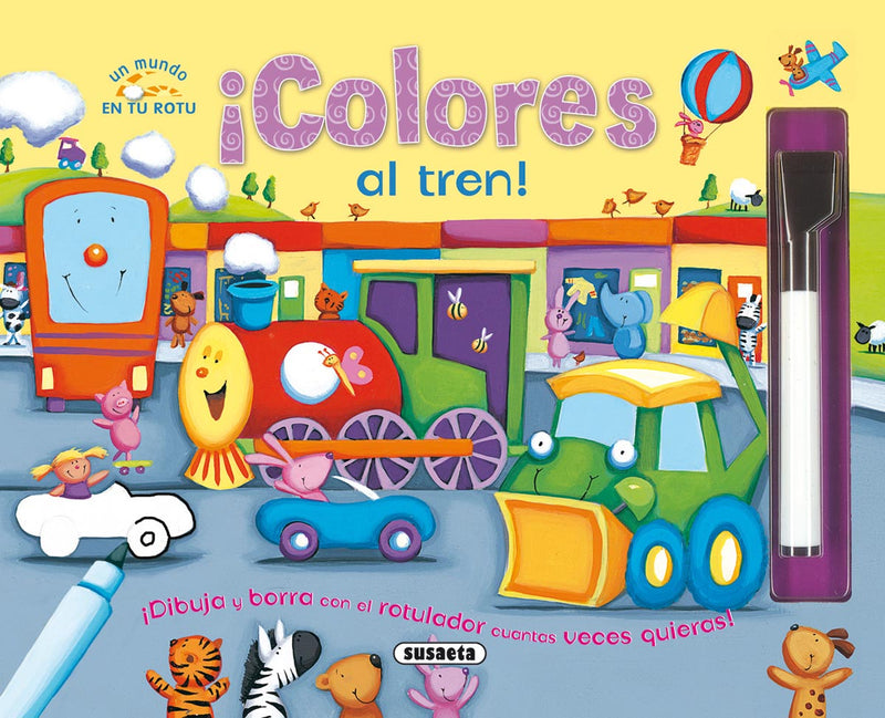 ¡Colores al tren!
