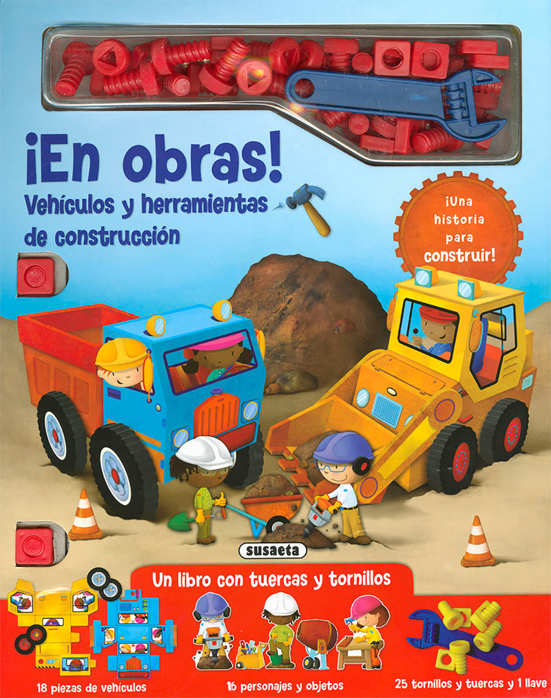 ¡En obras! Vehículos y herramientas de construcción