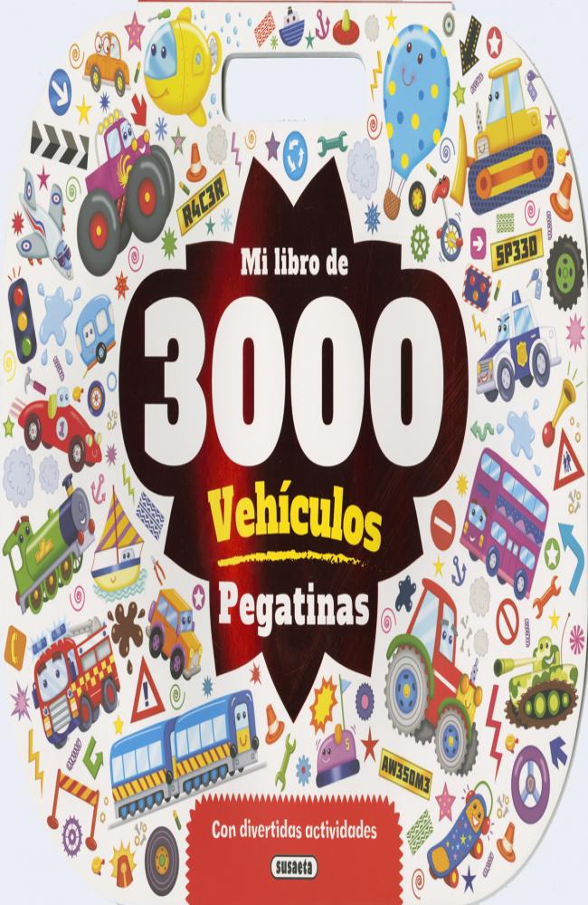 Mi libro de 3.000 pegatinas de vehículos