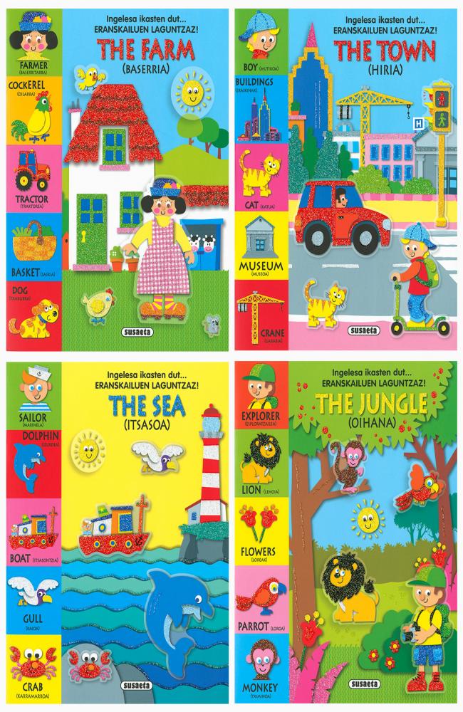 Ingelesa ikasten dut eranskailuen laguntzaz (4 titulu)