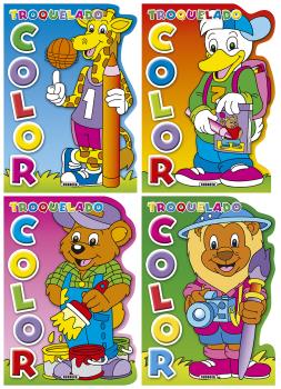 Troquelado color (4 títulos)