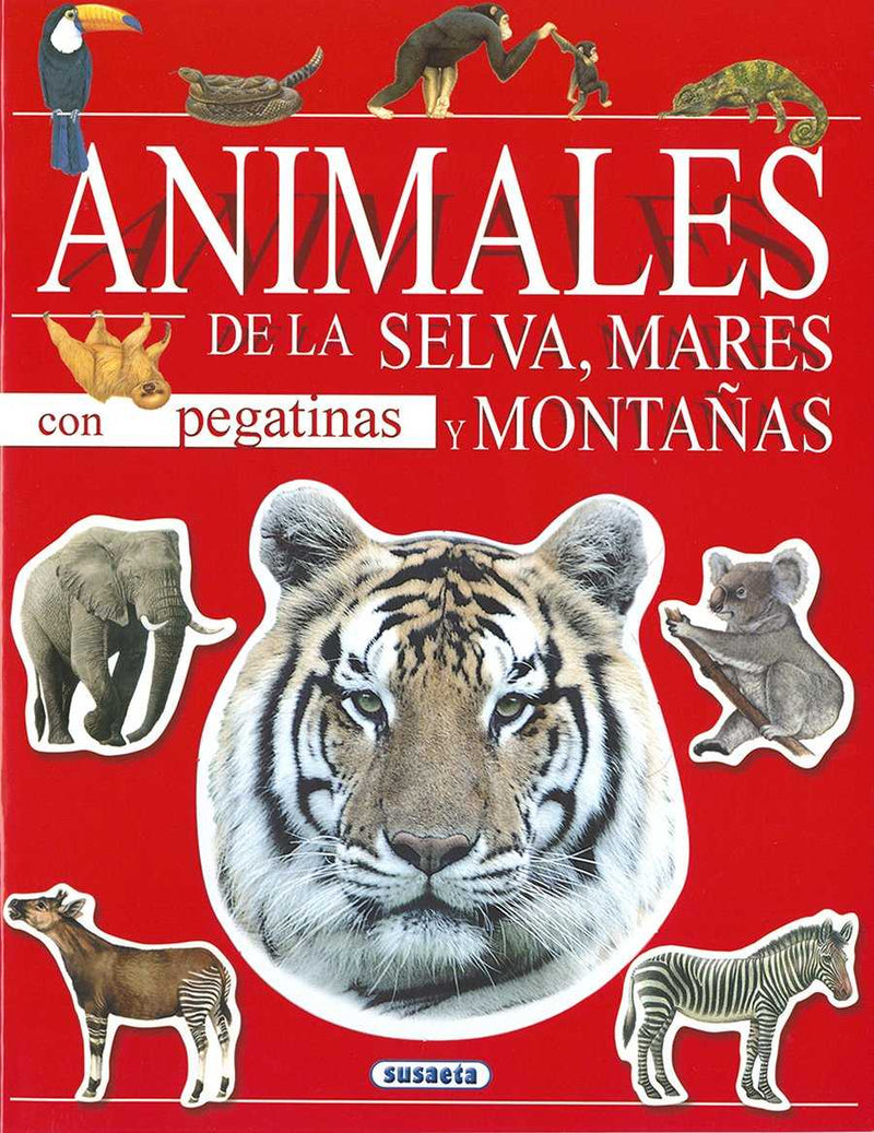 Animales con pegatinas (2 titulos)